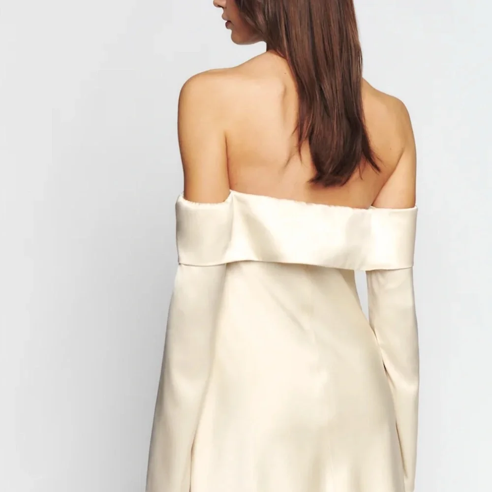 Reformation Maves Dress Ivory - Size XS - Picture 3 of 4
